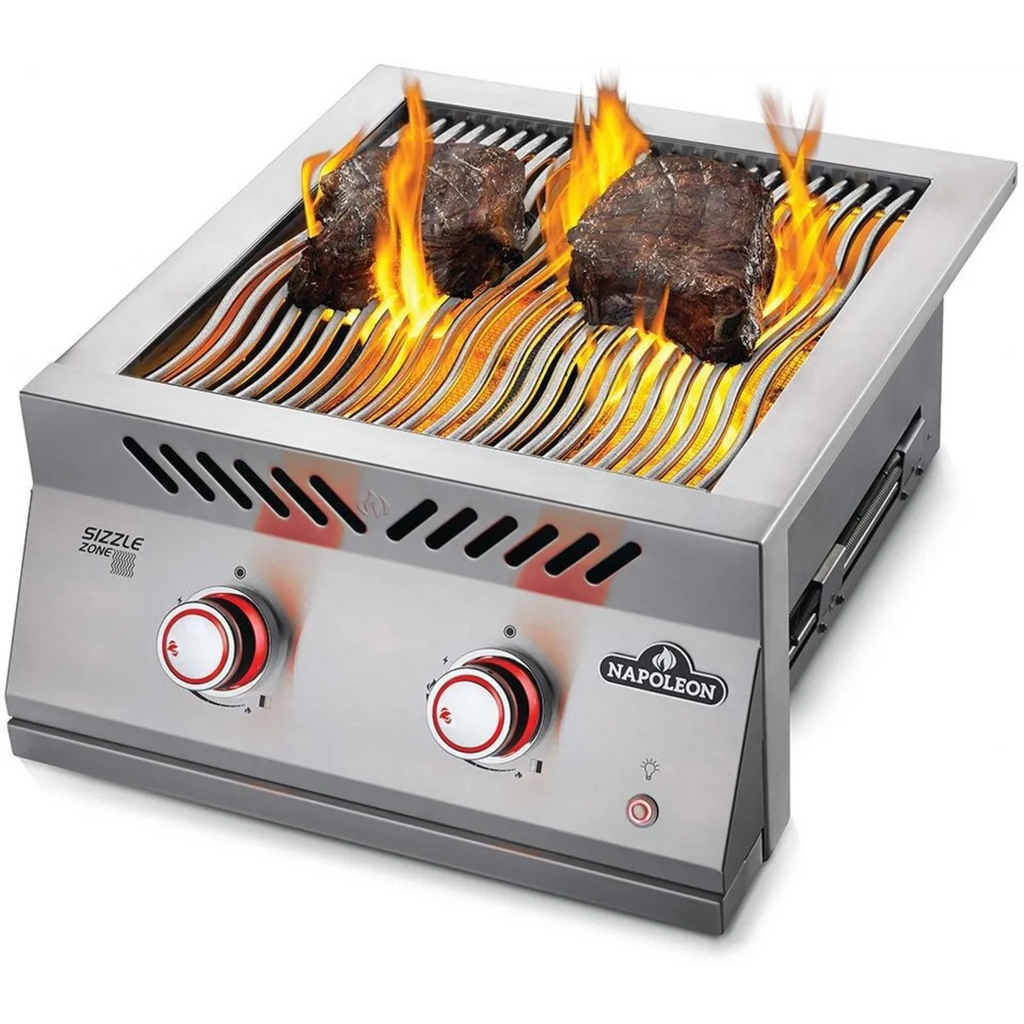 Napoleon Built-In 700 Series 18" Dual Infrared Burner Stainless Steel NG/LP