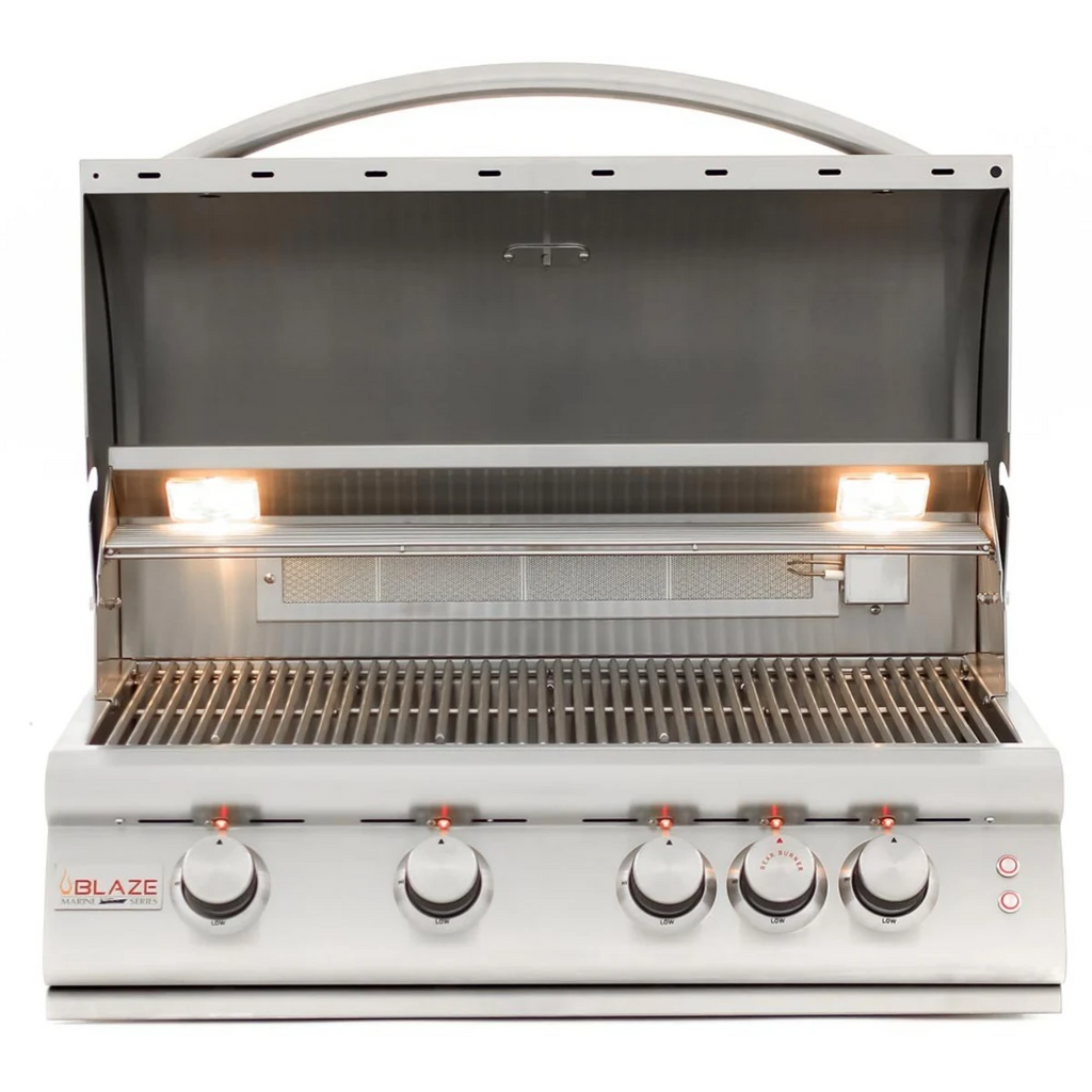 Blaze Marine Grade 316L 4-Burner Premium LTE