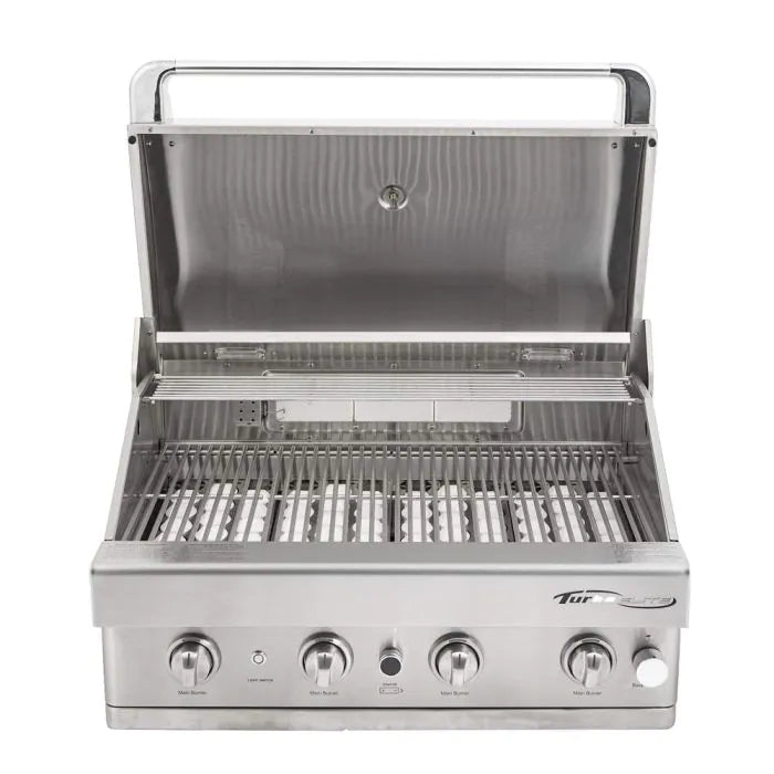Turbo Elite 4-Burner 32" Built-In BBQ Gas Grill
