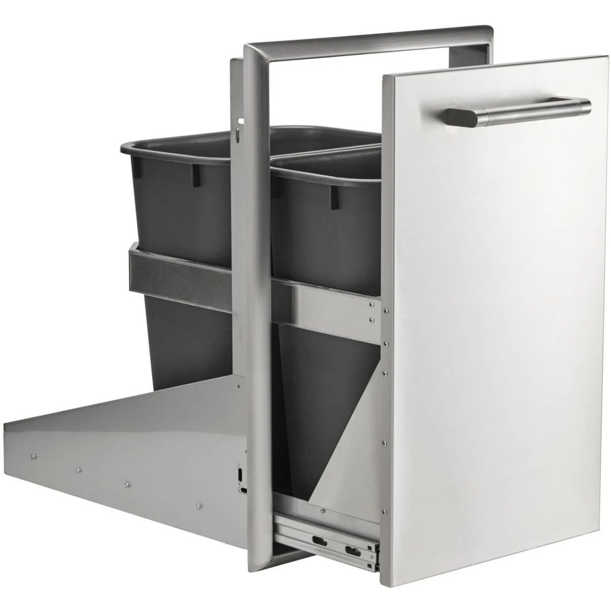 Coyote 18" Front To Back Trash Recycle Combo