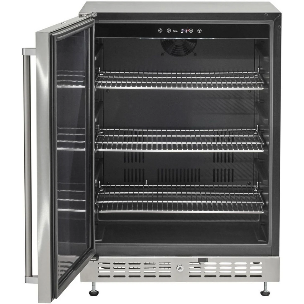 Coyote 24" Built-in Refrigerator Reverse Hinge