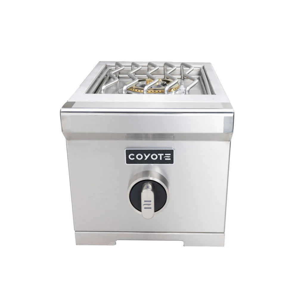 Coyote 12" Built-In Single Side Burner LP/NG