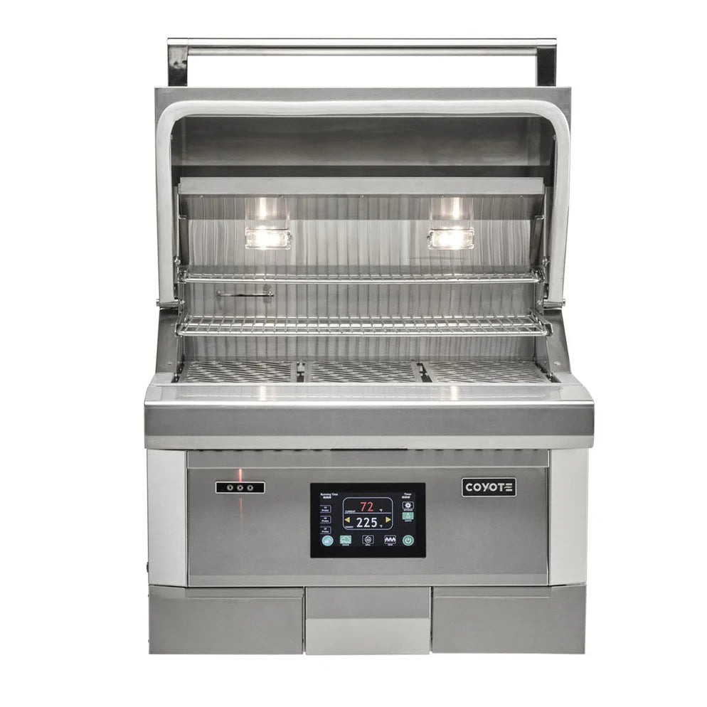Coyote 28" Next-Gen Pellet Grill w/ insulated jacket