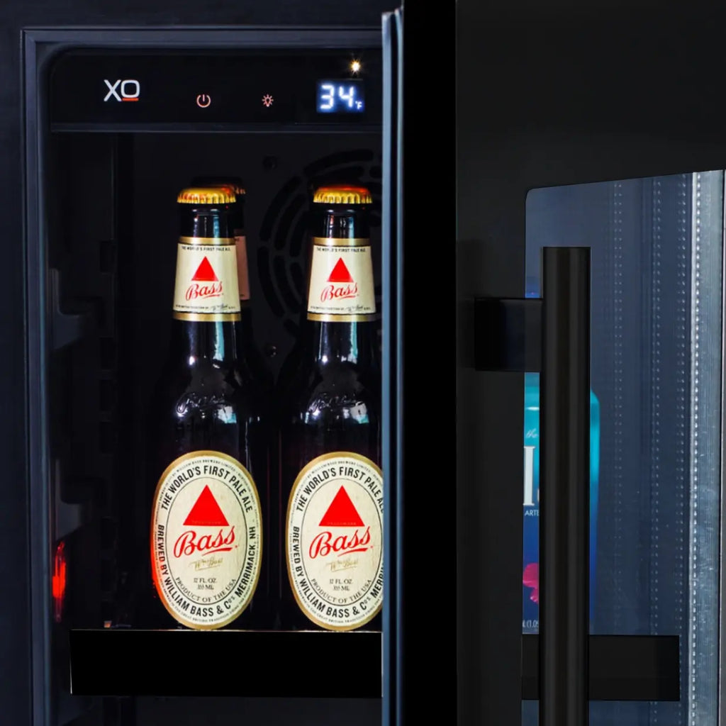 XO 24" BEVERAGE CENTER (black stainless)