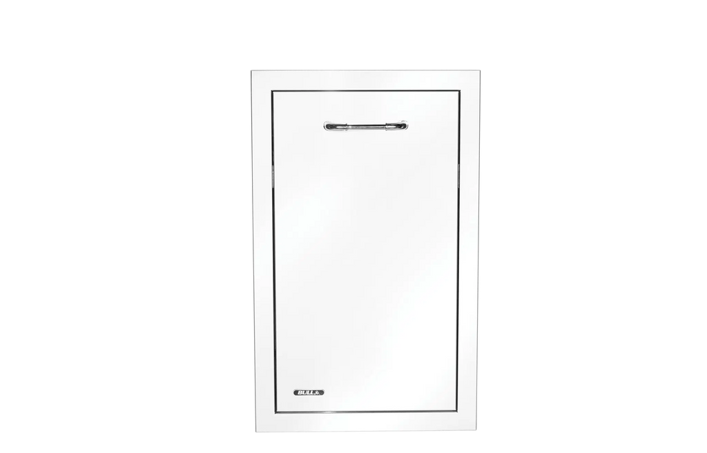 Bull - Slim Stainless Steel 10 Gallon Trash Drawer with Reveal (trash can included)