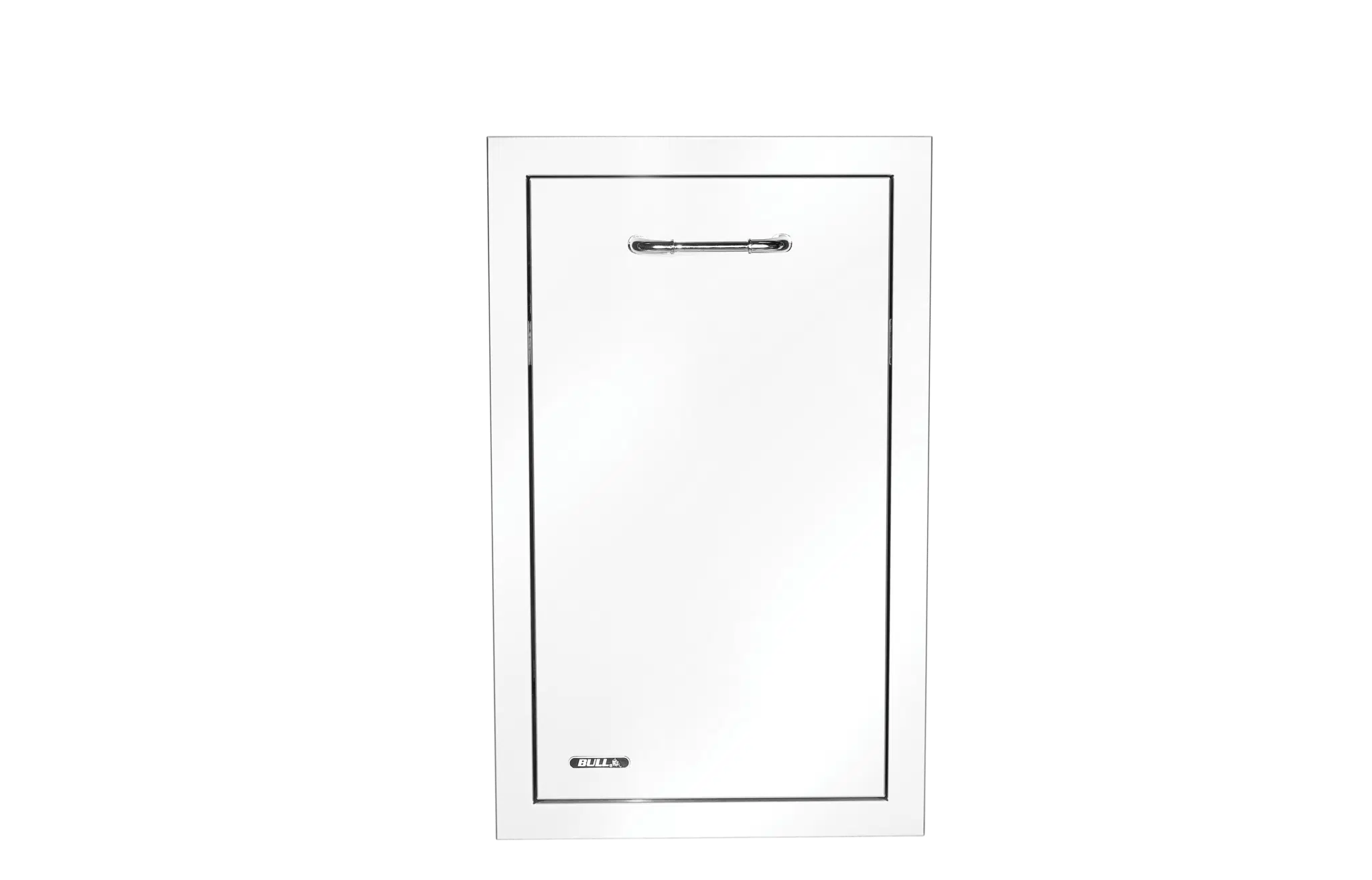 Bull - Slim Stainless Steel 10 Gallon Trash Drawer with Reveal (trash can included)