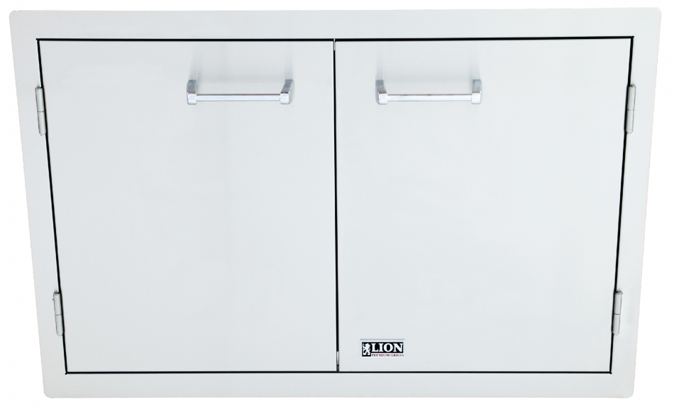 Lion - Double Door with Towel Rack