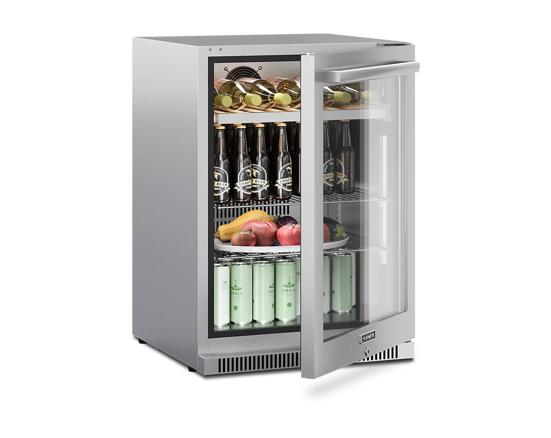 Dometic Beverage Center 24" Outdoor rated beverage center with lock and reversible hinge