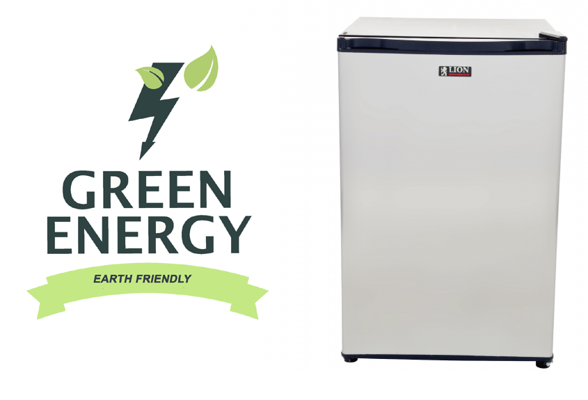 Lion - Refrigerator Stainless Steel Front Door 4.5 Cu. Ft