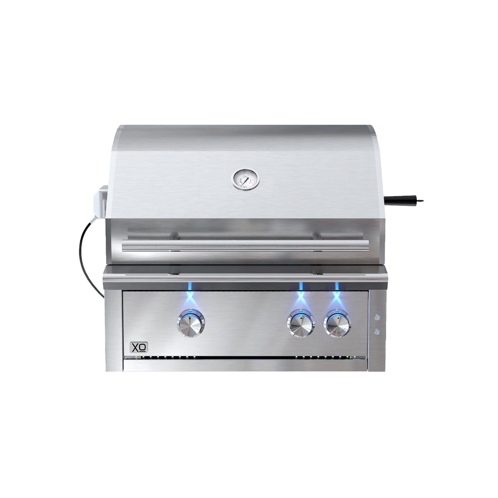 XO 30" Pro-Grade Grill w/ Rotiss Burner NG/LP