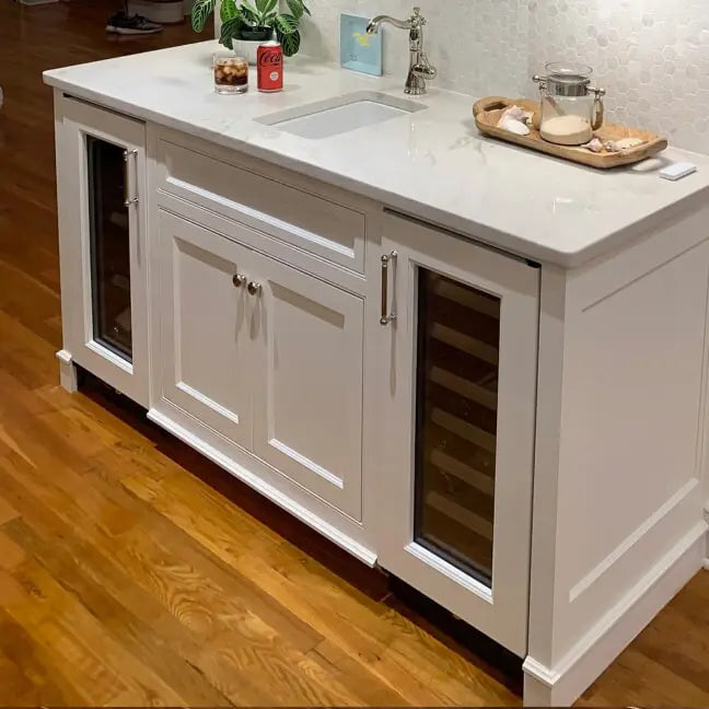 XO 15” PANEL READY FRAMED GLASS WINE COOLER R/L