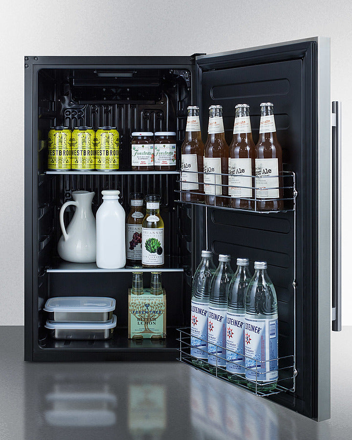 Summit - Shallow Depth Outdoor Built-In All-Refrigerator