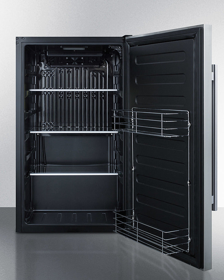 Summit - Shallow Depth Outdoor Built-In All-Refrigerator