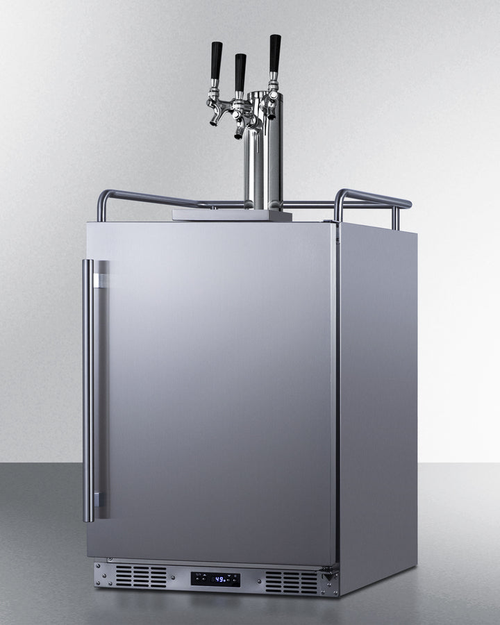 Summit - 24" Wide Built-In Outdoor Beer Kegerator