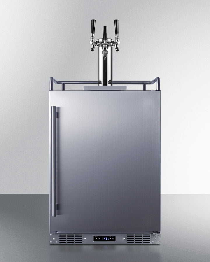 Summit - 24" Wide Built-In Outdoor Beer Kegerator