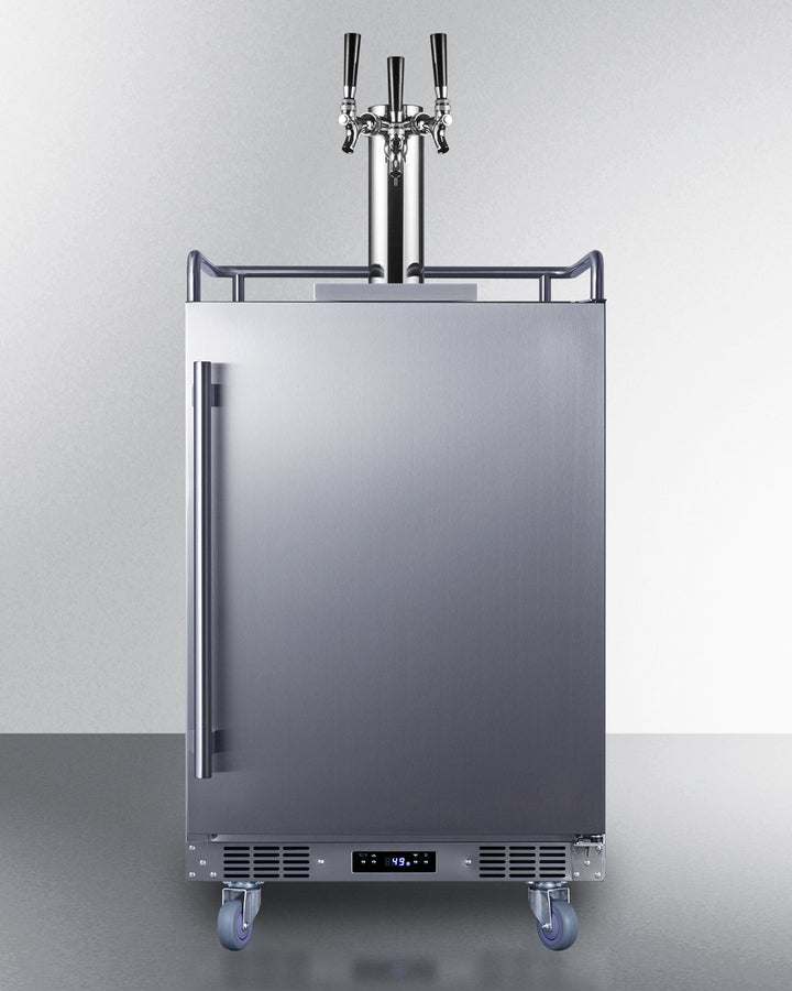 Summit - 24" Wide Built-In Outdoor Beer Kegerator