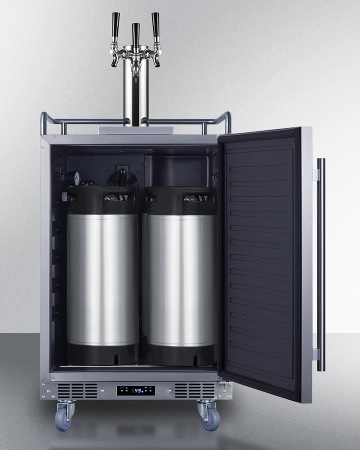 Summit - 24" Wide Built-In Outdoor Beer Kegerator
