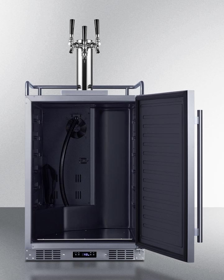 Summit - 24" Wide Built-In Outdoor Beer Kegerator