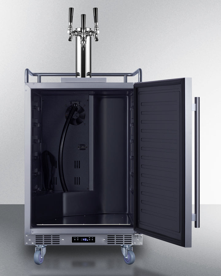 Summit - 24" Wide Built-In Outdoor Beer Kegerator