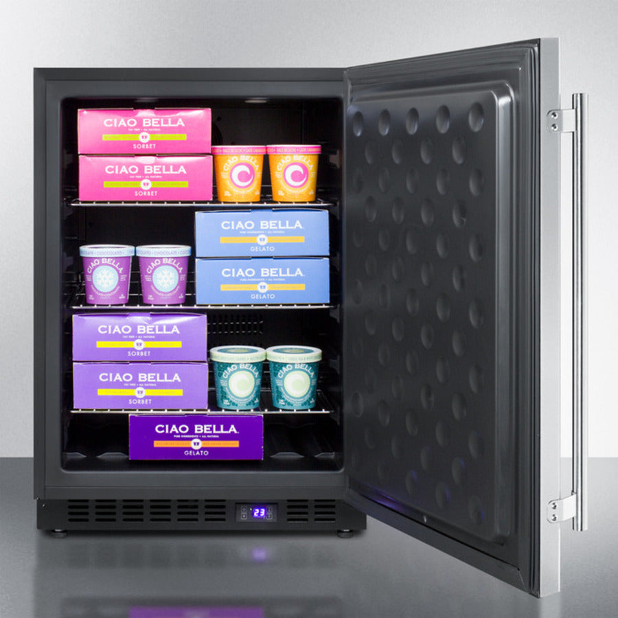 Summit - 24" Wide Outdoor All-Freezer