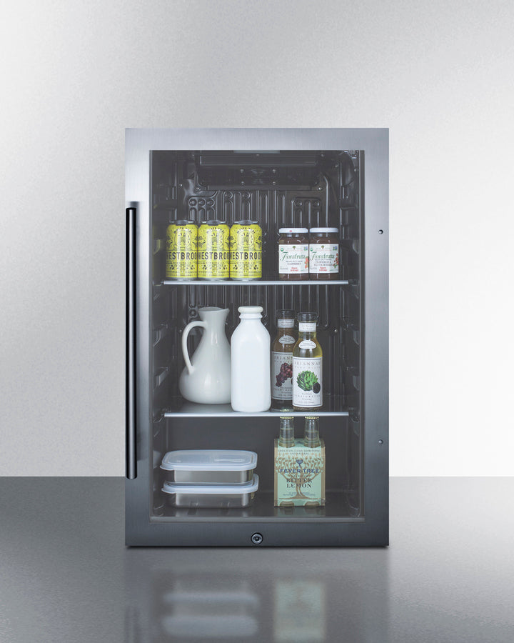 Summit - Shallow Depth Indoor/Outdoor Beverage Cooler