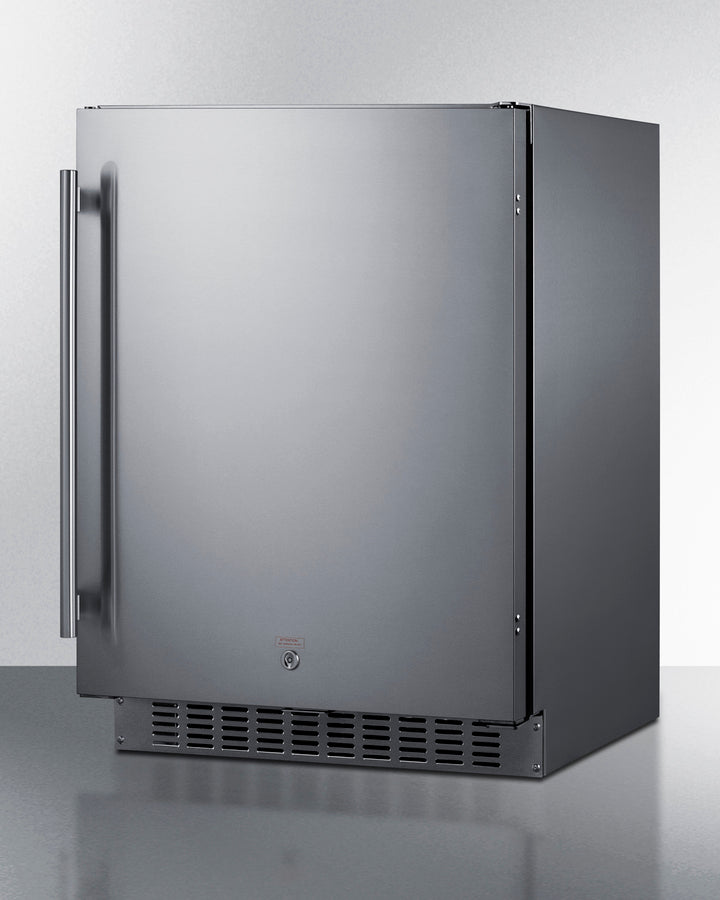 Summit - 24" Wide Outdoor All-Refrigerator, ADA Compliant