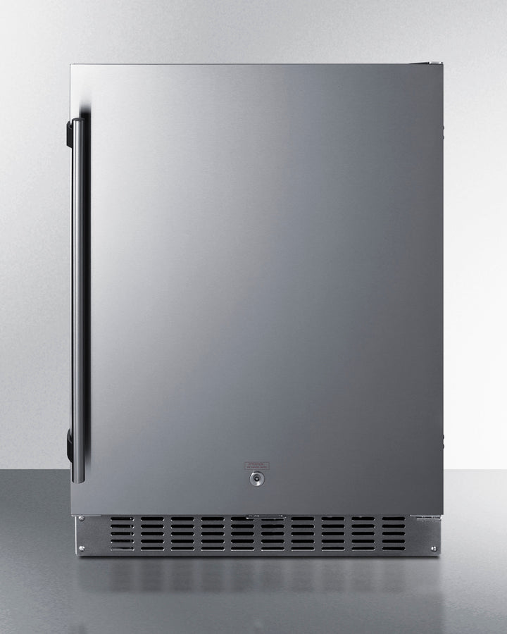 Summit - 24" Wide Outdoor All-Refrigerator, ADA Compliant