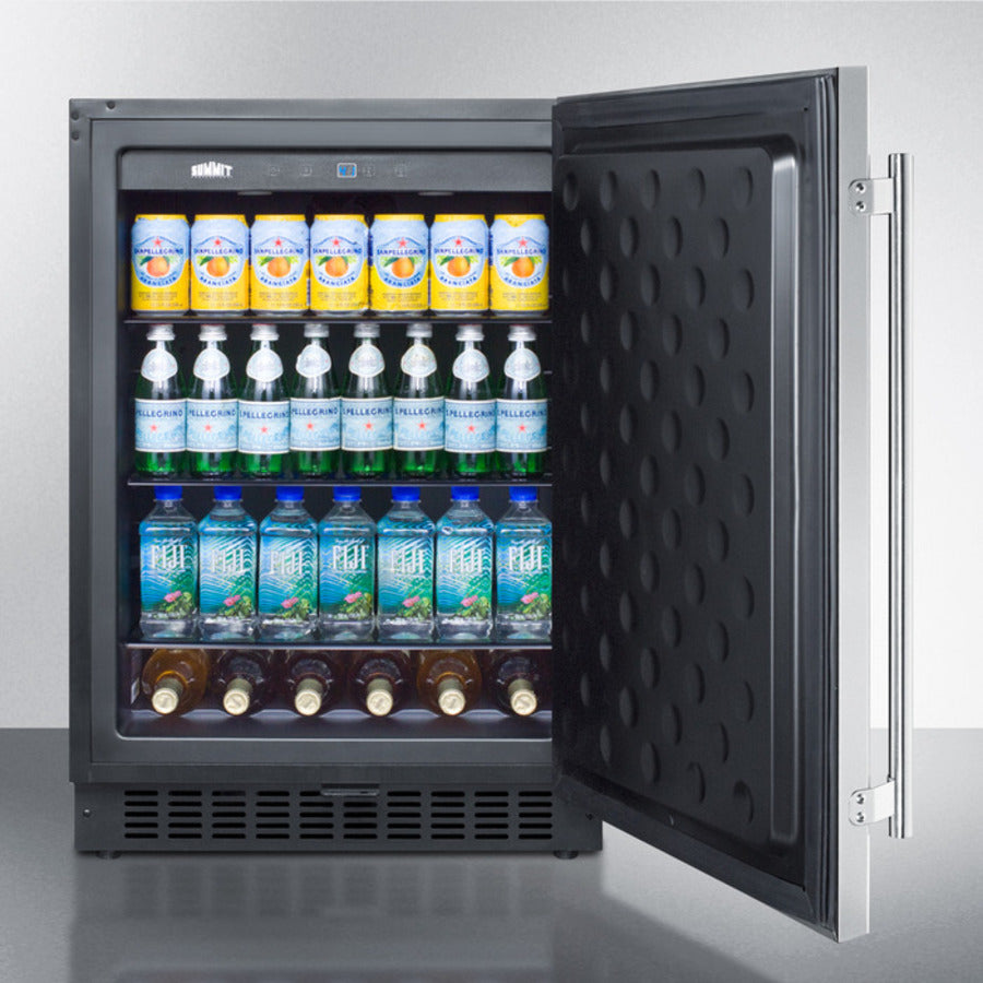 Summit - 24" Wide Outdoor All-Refrigerator