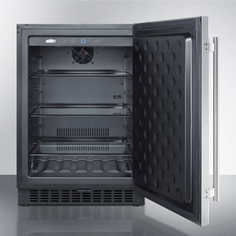 Summit - 24" Wide Outdoor All-Refrigerator