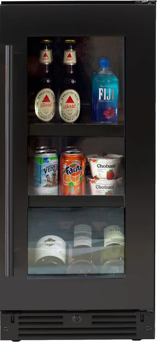 XO 15" Beverage Center (black stainless)