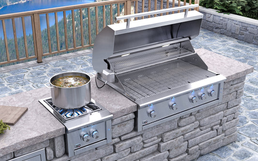 XO 13" PRO-GRADE LUXURY TWIN SIDEBURNER NG/LP