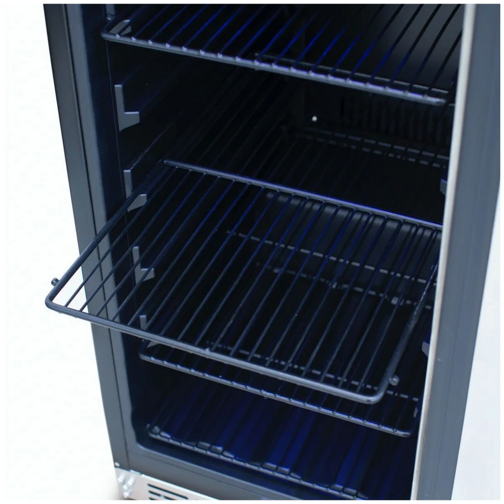 American Made Grills - 15" 3.2c Outdoor Rated Fridge with Glass Door