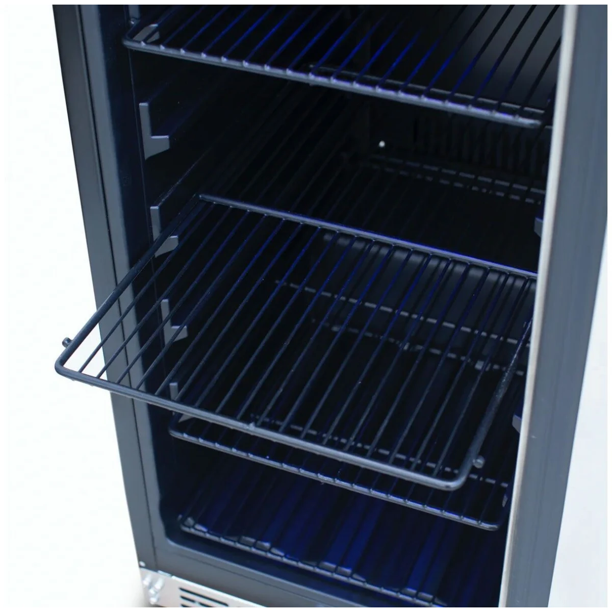 American Made Grills - 15" 3.2c Outdoor Rated Fridge with Glass Door
