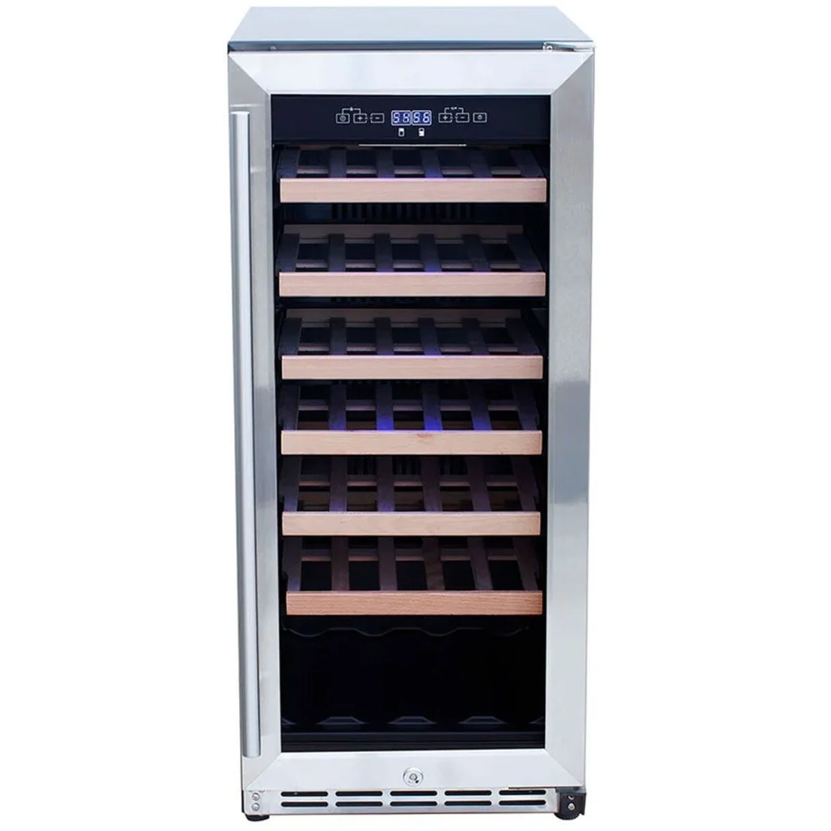 American Made Grills - 15" 3.2c Outdoor Rated Single Zone Wine Cooler