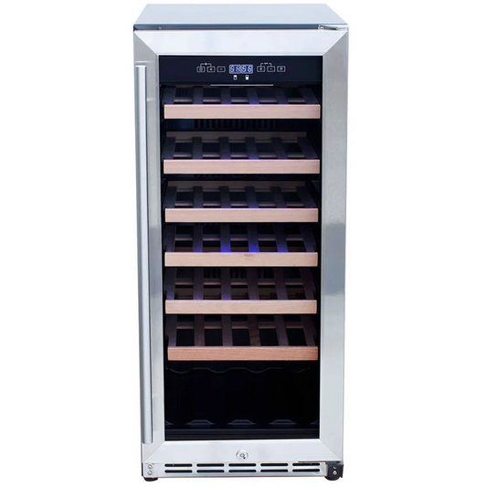 American Made Grills - 15" 3.2c Outdoor Rated Single Zone Wine Cooler