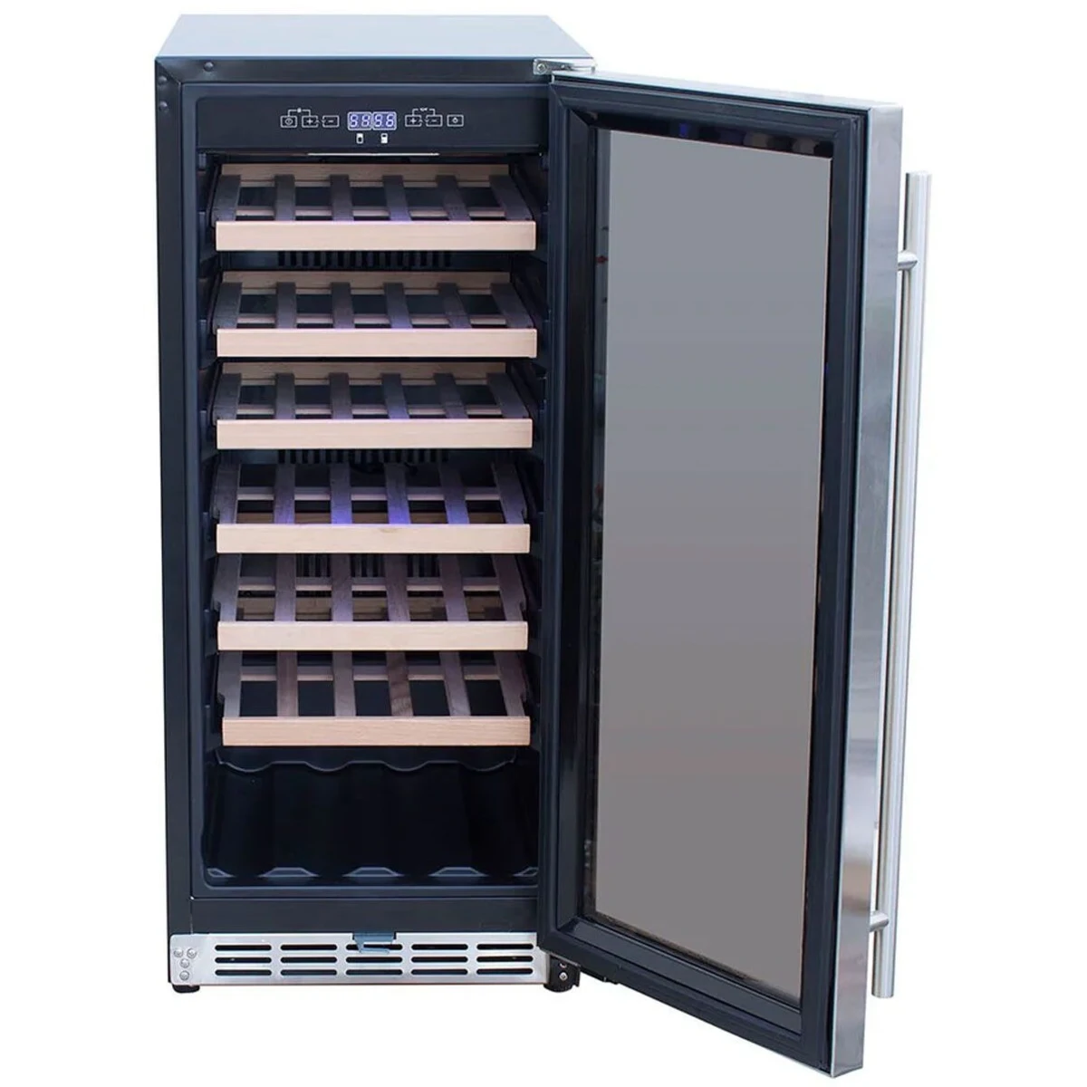 American Made Grills - 15" 3.2c Outdoor Rated Single Zone Wine Cooler