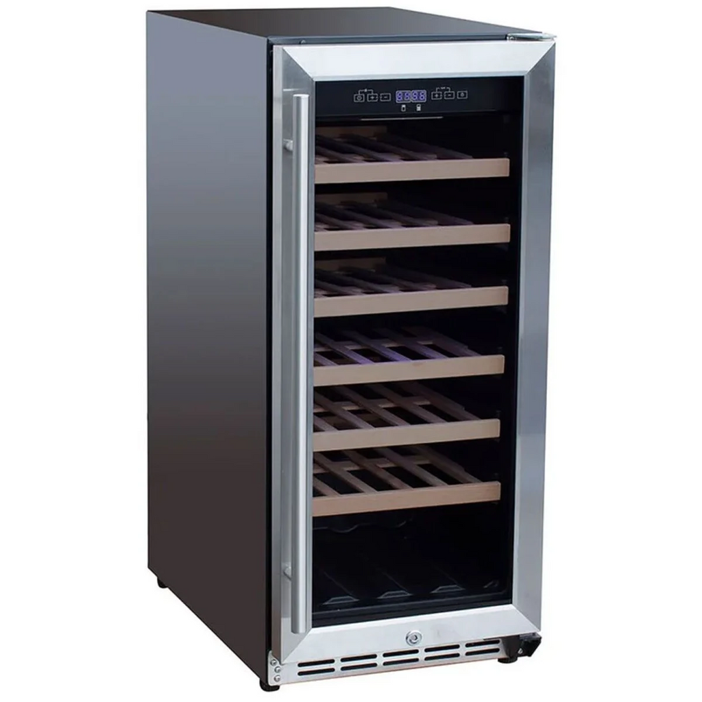 American Made Grills - 15" 3.2c Outdoor Rated Single Zone Wine Cooler