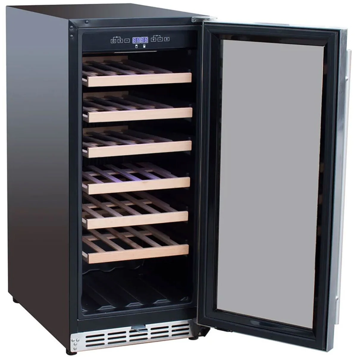 American Made Grills - 15" 3.2c Outdoor Rated Single Zone Wine Cooler