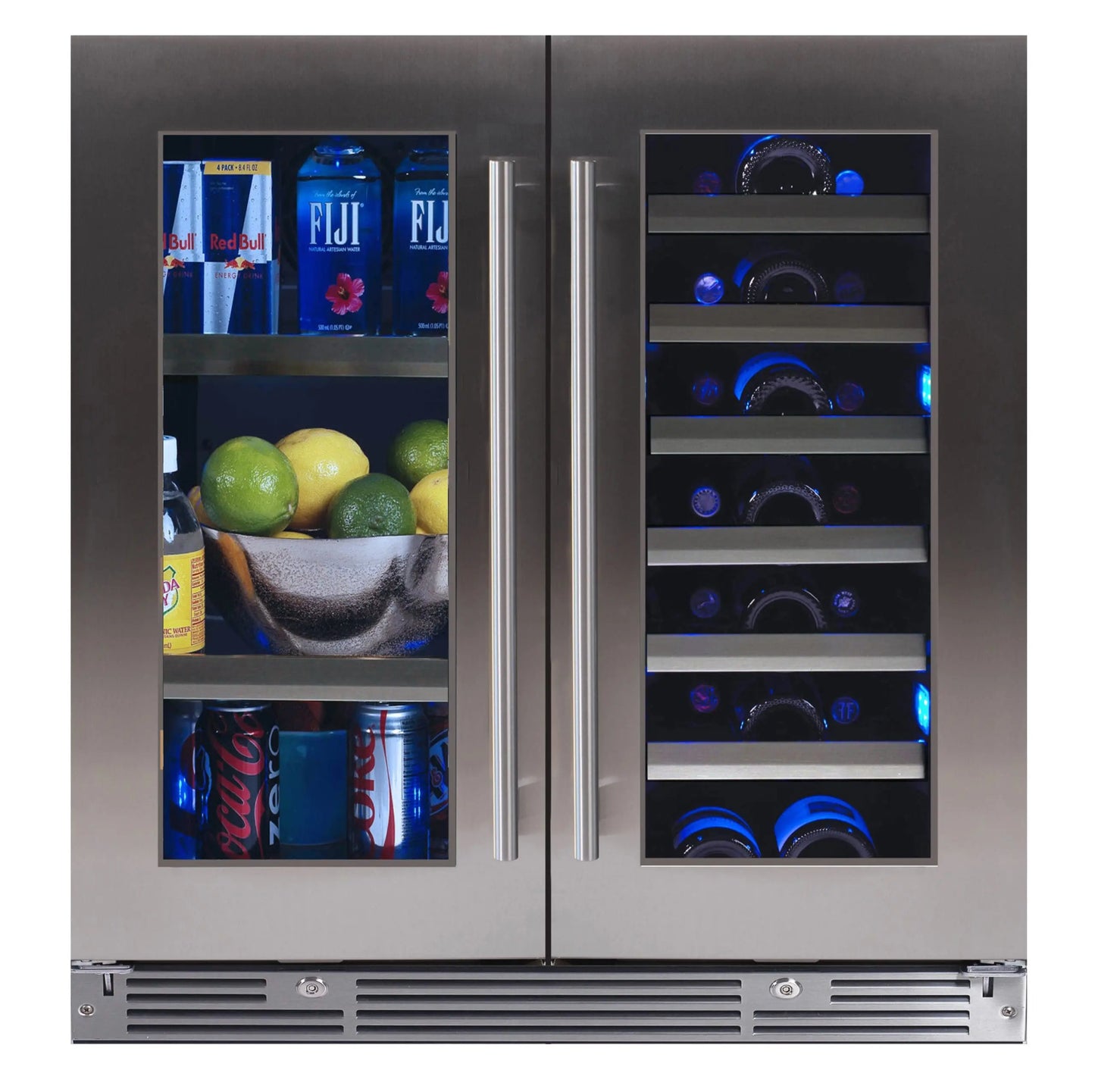 XO LUXURY 30" UNDERCOUNTER WINE AND BEVERAGE COOLER