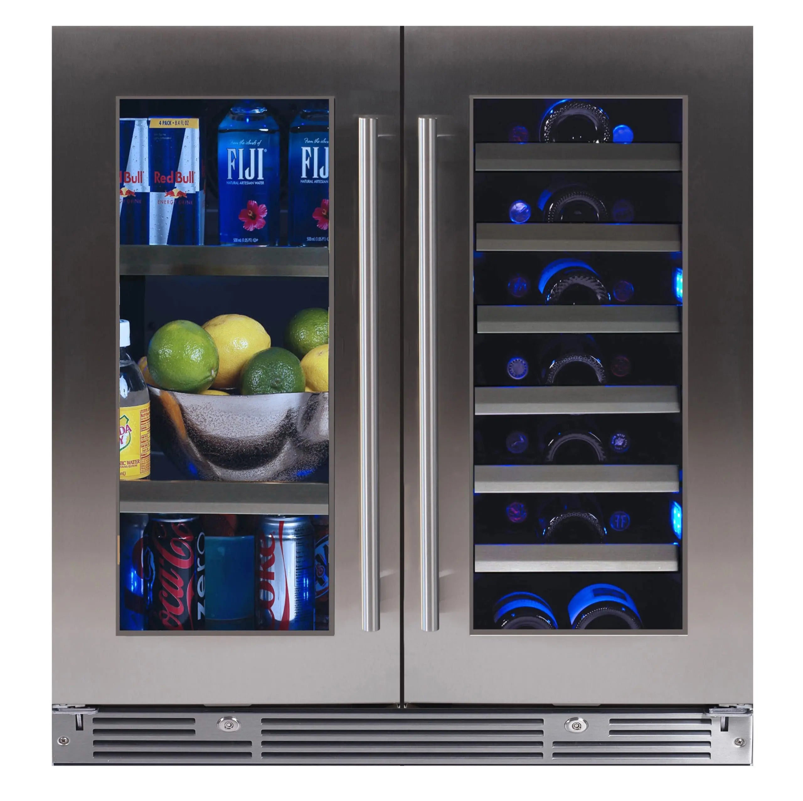 XO LUXURY 30" UNDERCOUNTER WINE AND BEVERAGE COOLER