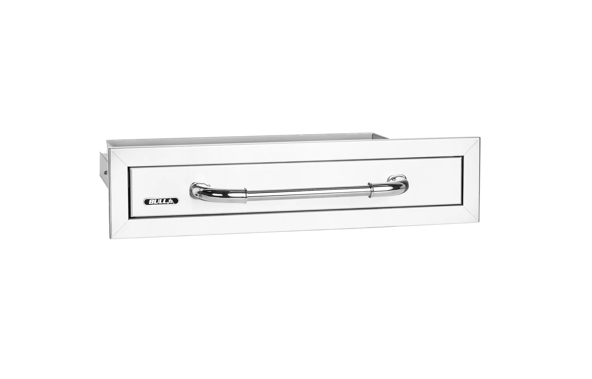 Bull - Stainless-Steel Single Utensil Drawer with Reveal