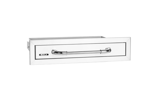 Bull - Stainless-Steel Single Utensil Drawer with Reveal