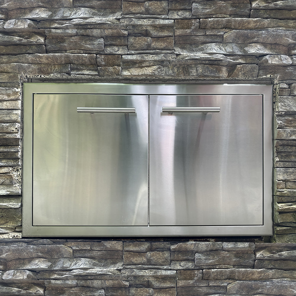 XO 36" SEALED PANTRY, STAINLESS STEEL