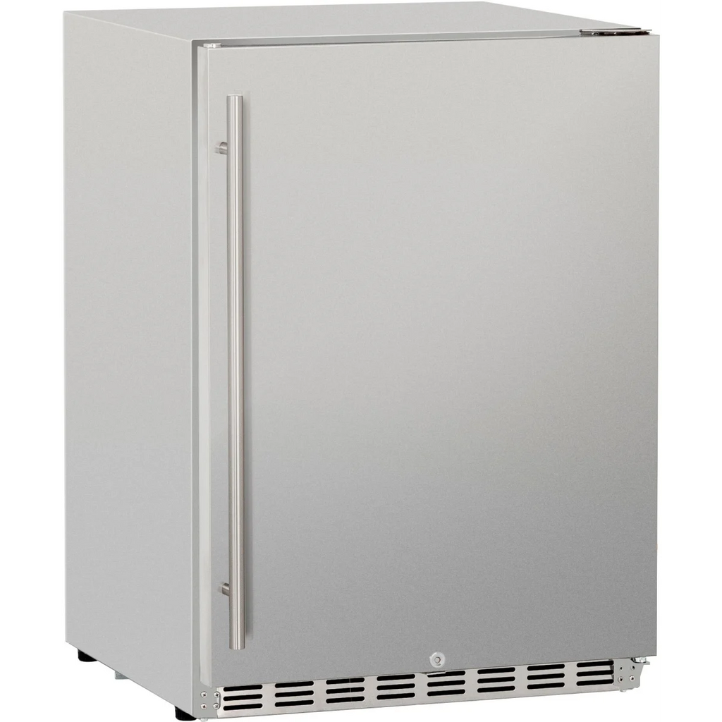 American Made Grills - 24" 5.3c Deluxe Outdoor Rated Refrigerator