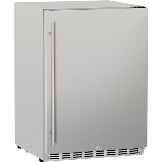 American Made Grills - 24" 5.3c Deluxe Outdoor Rated Refrigerator