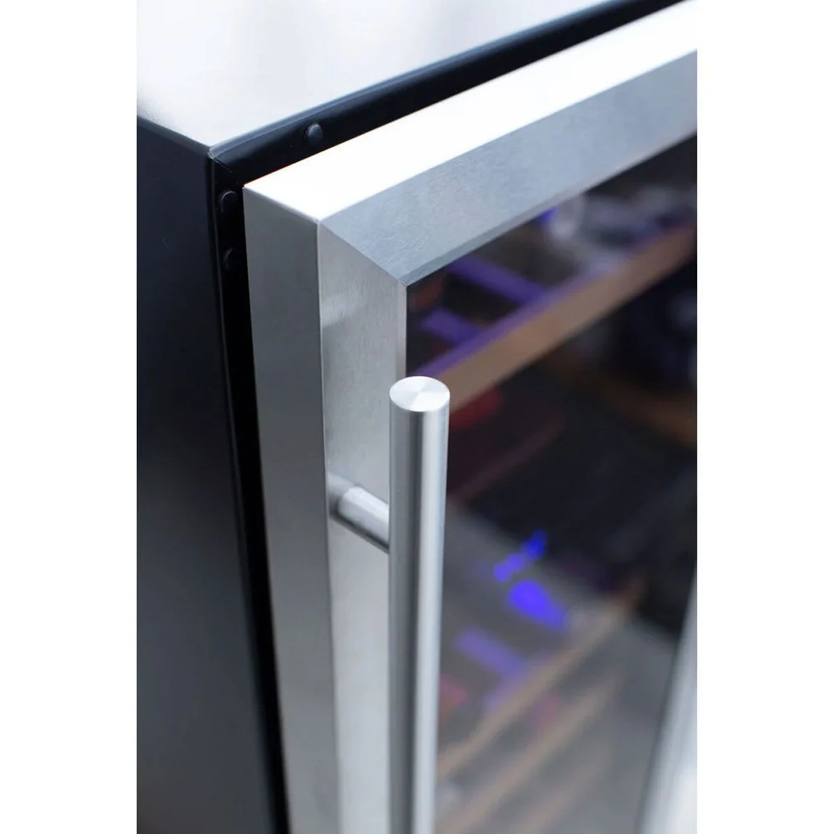 American Made Grills - 15" 3.2c Outdoor Rated Dual Zone Wine Cooler