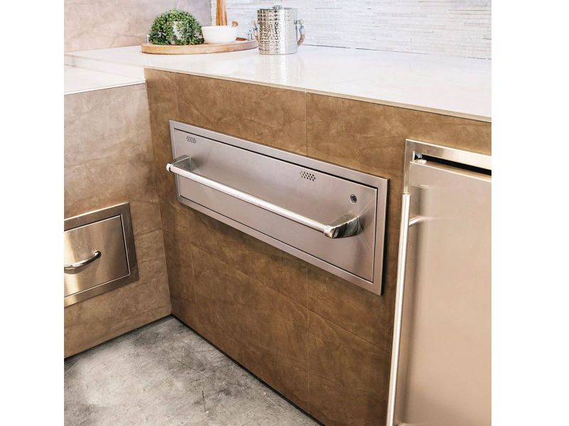 True Flame 36" Warming Drawer