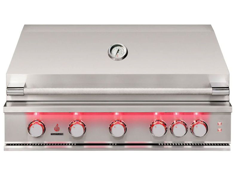TrueFlame 40" Built-In Grill w/ insulated jacket