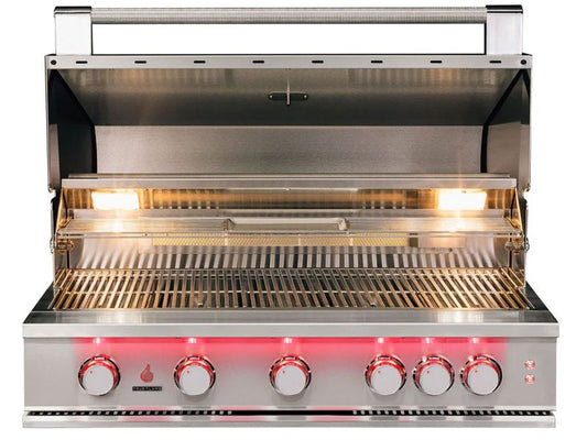 TrueFlame 40" Built-In Grill w/ insulated jacket