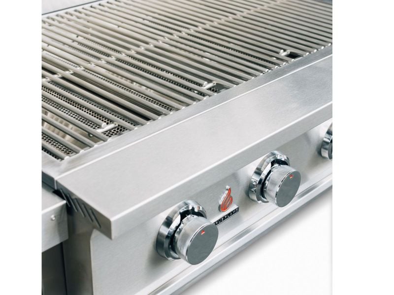 TrueFlame E Series 3 Burner Built-In Gas Grill w/ insulated jacket